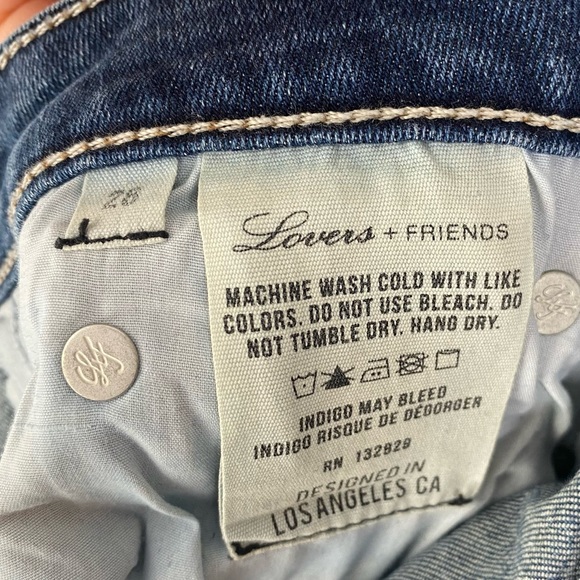 Lovers & Friends Mason High-Rise Skinny Jean in Naples size 28 - Picture 9 of 11